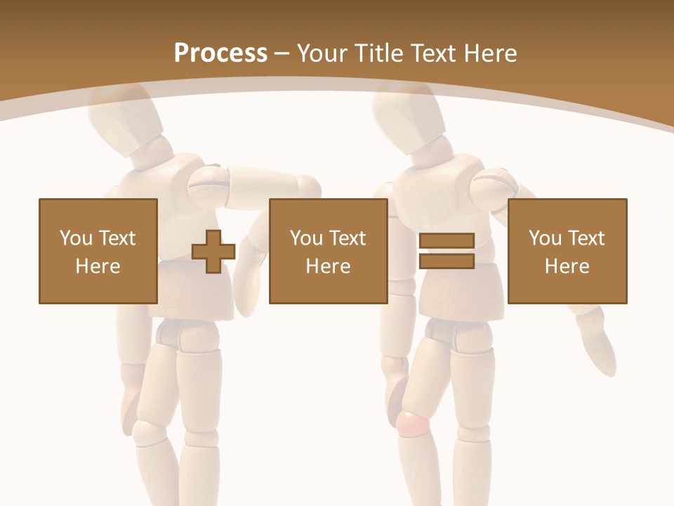 Traumatized Motionless Pose PowerPoint Template