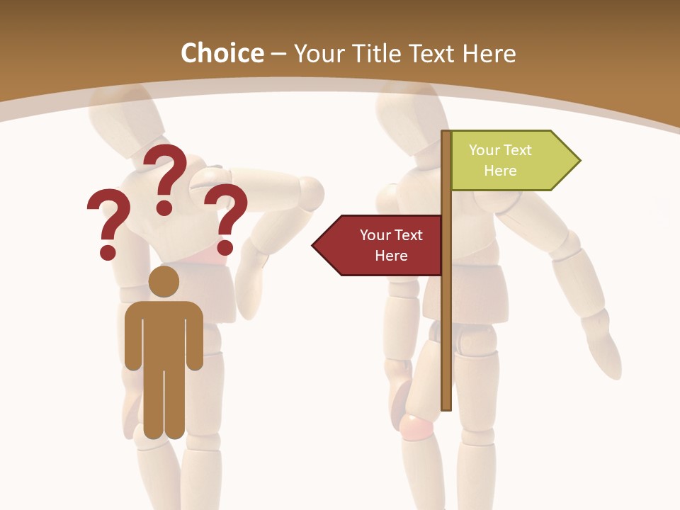 Traumatized Motionless Pose PowerPoint Template