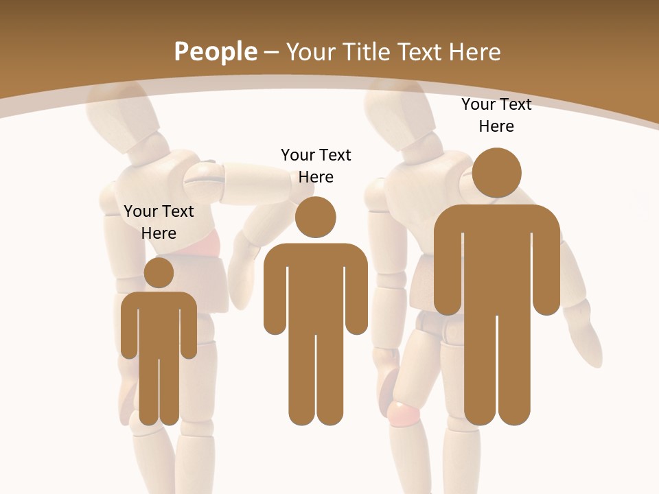 Traumatized Motionless Pose PowerPoint Template