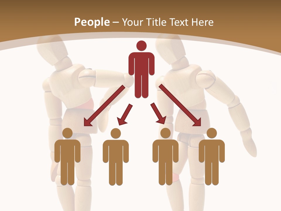 Traumatized Motionless Pose PowerPoint Template