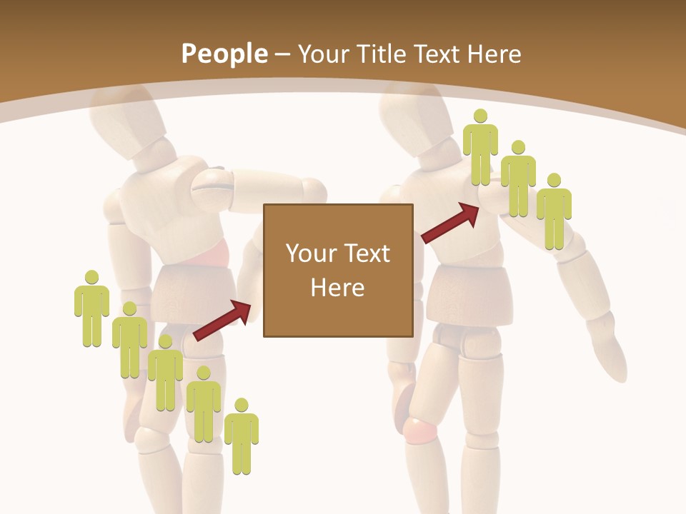 Traumatized Motionless Pose PowerPoint Template