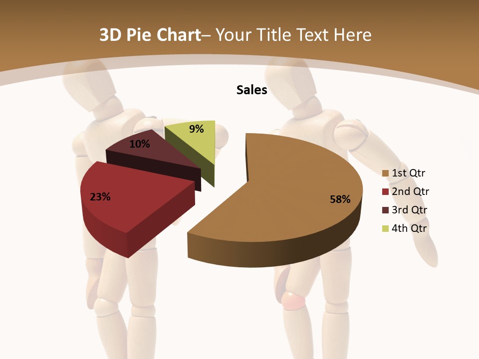 Traumatized Motionless Pose PowerPoint Template
