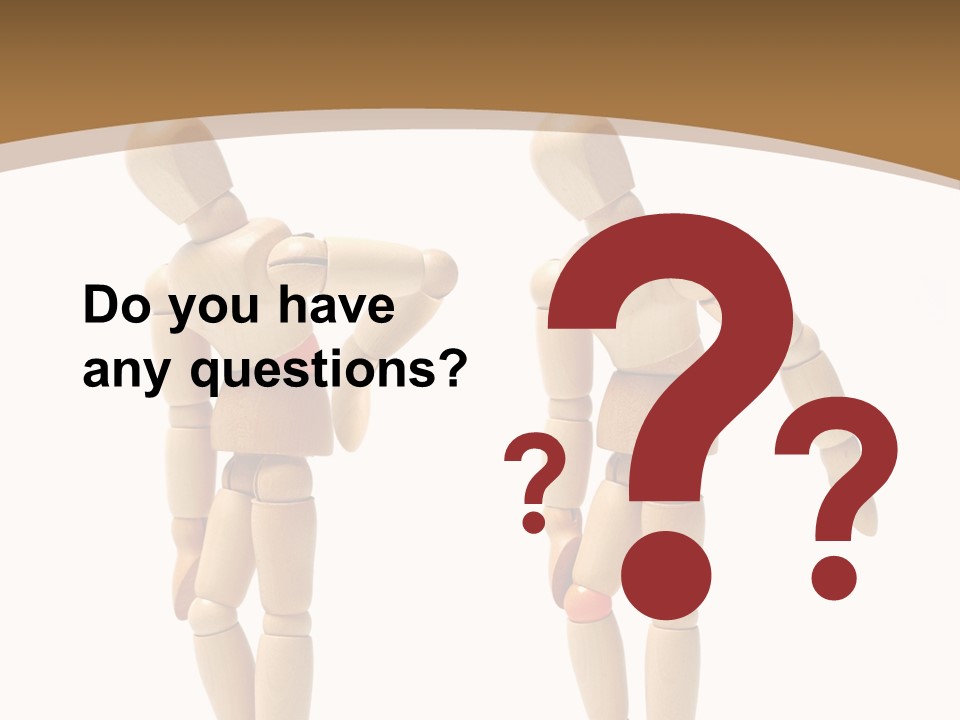 Traumatized Motionless Pose PowerPoint Template