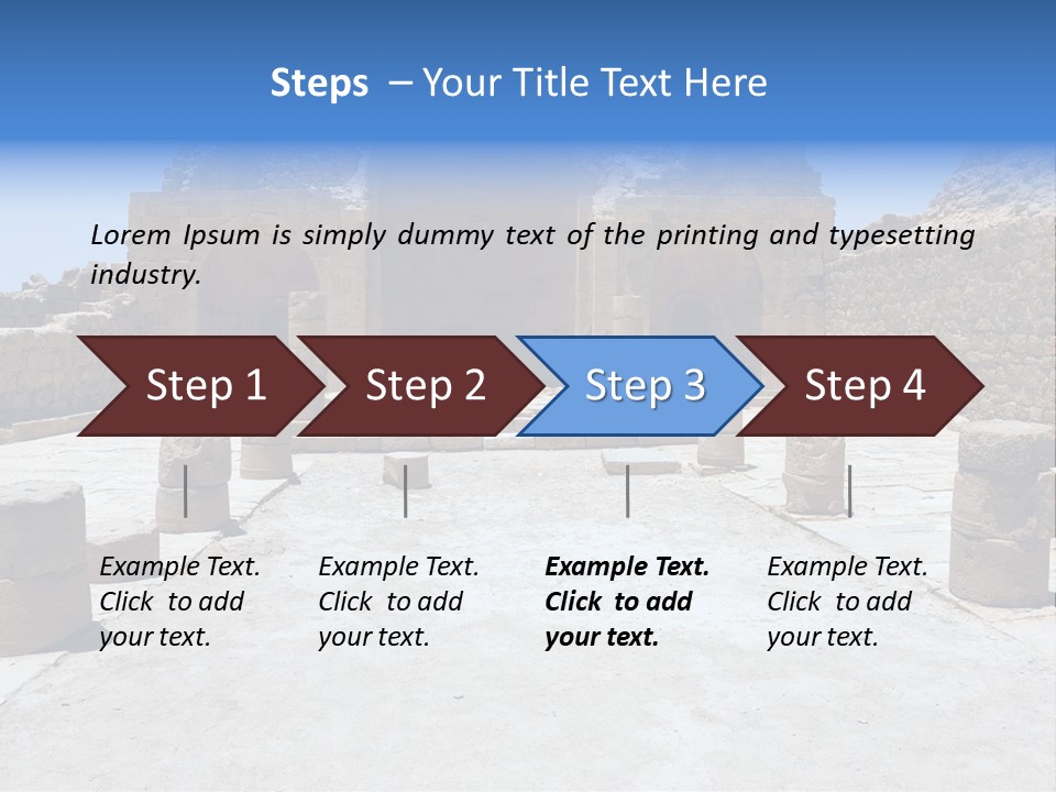 Negev Daytime Antique PowerPoint Template