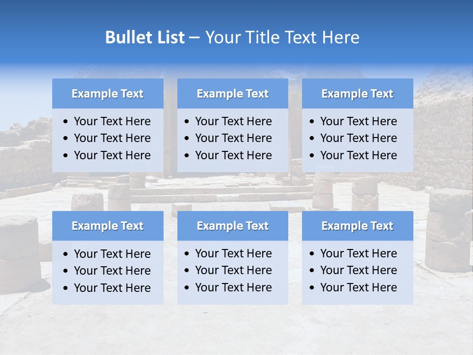 Negev Daytime Antique PowerPoint Template