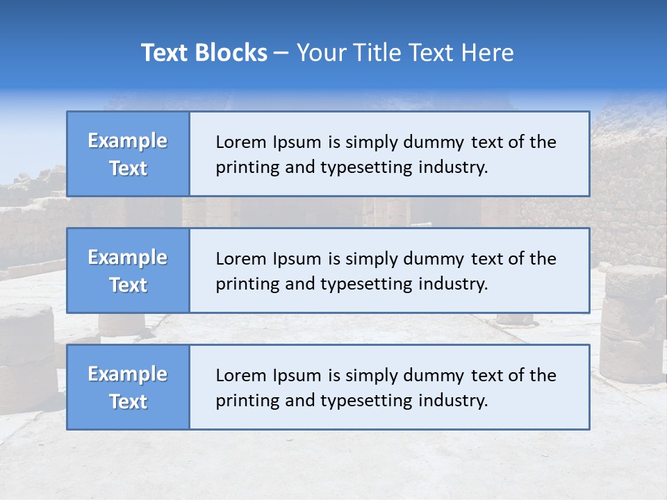 Negev Daytime Antique PowerPoint Template