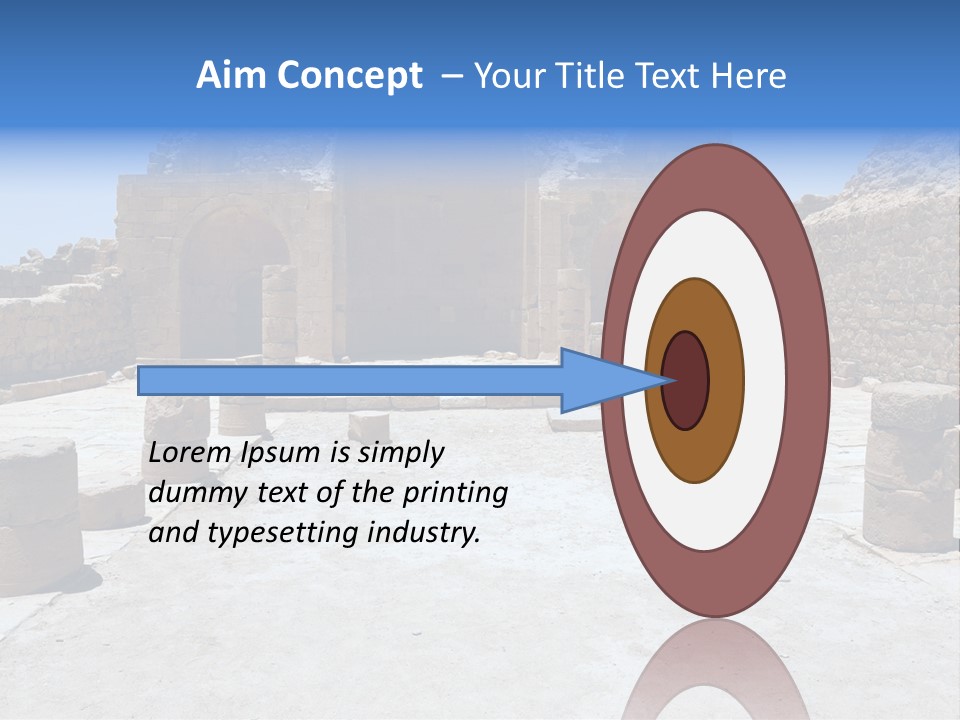 Negev Daytime Antique PowerPoint Template