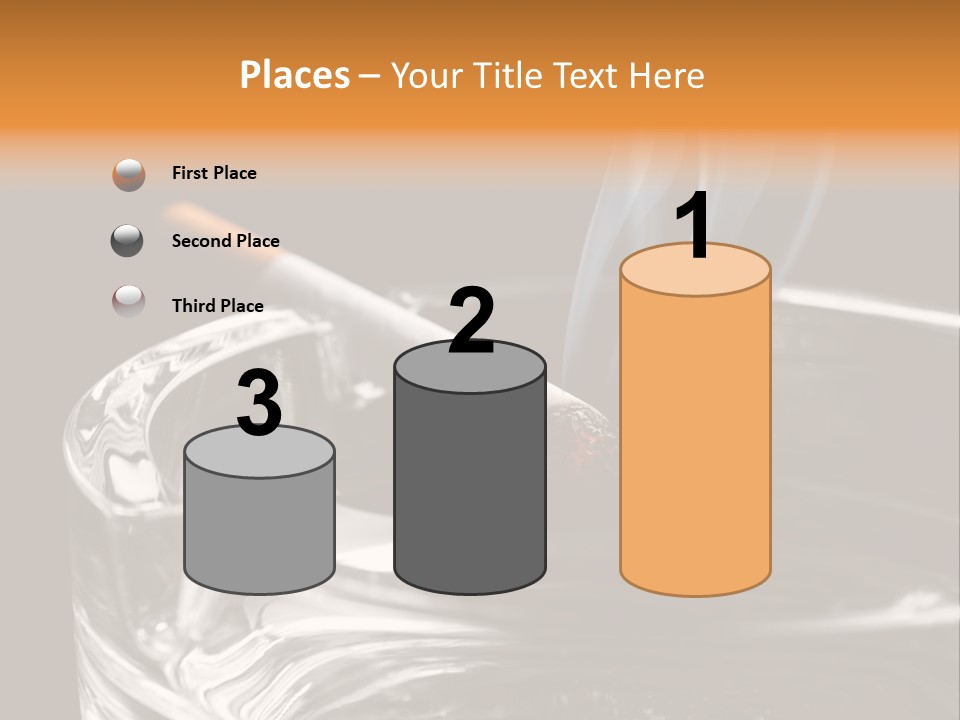 Objects Embers Burnt PowerPoint Template