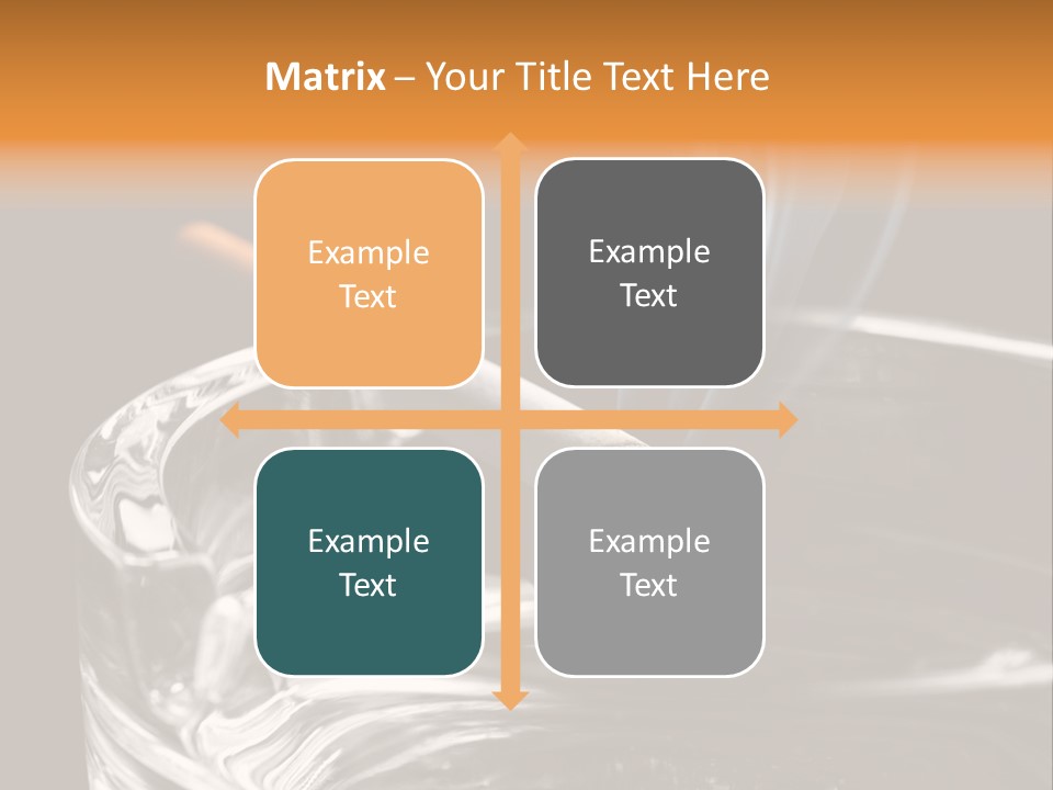 Objects Embers Burnt PowerPoint Template