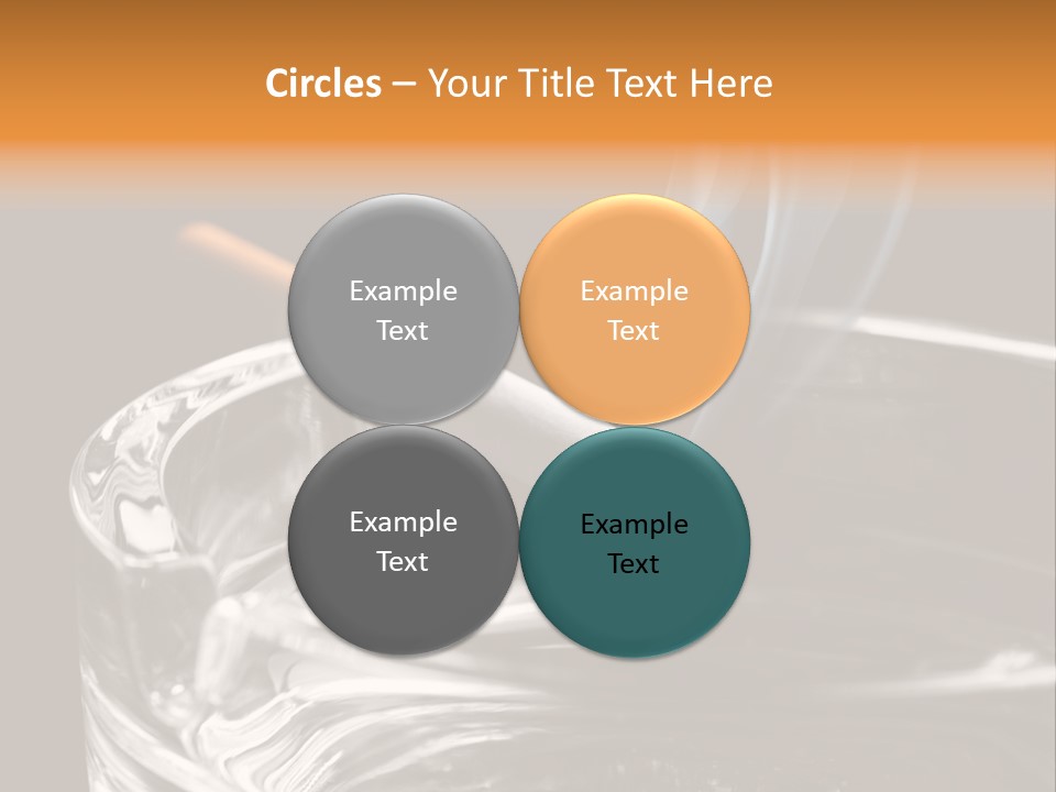 Objects Embers Burnt PowerPoint Template