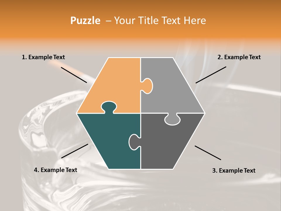 Objects Embers Burnt PowerPoint Template