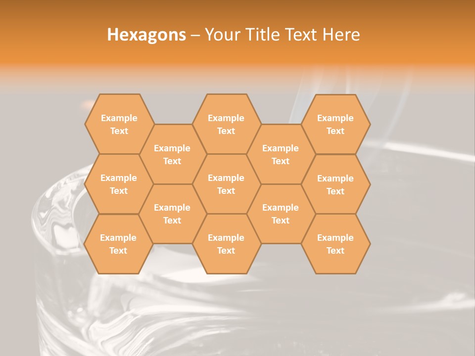 Objects Embers Burnt PowerPoint Template