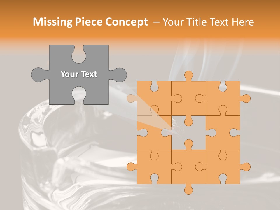 Objects Embers Burnt PowerPoint Template