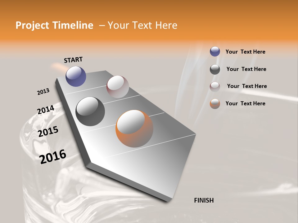 Objects Embers Burnt PowerPoint Template