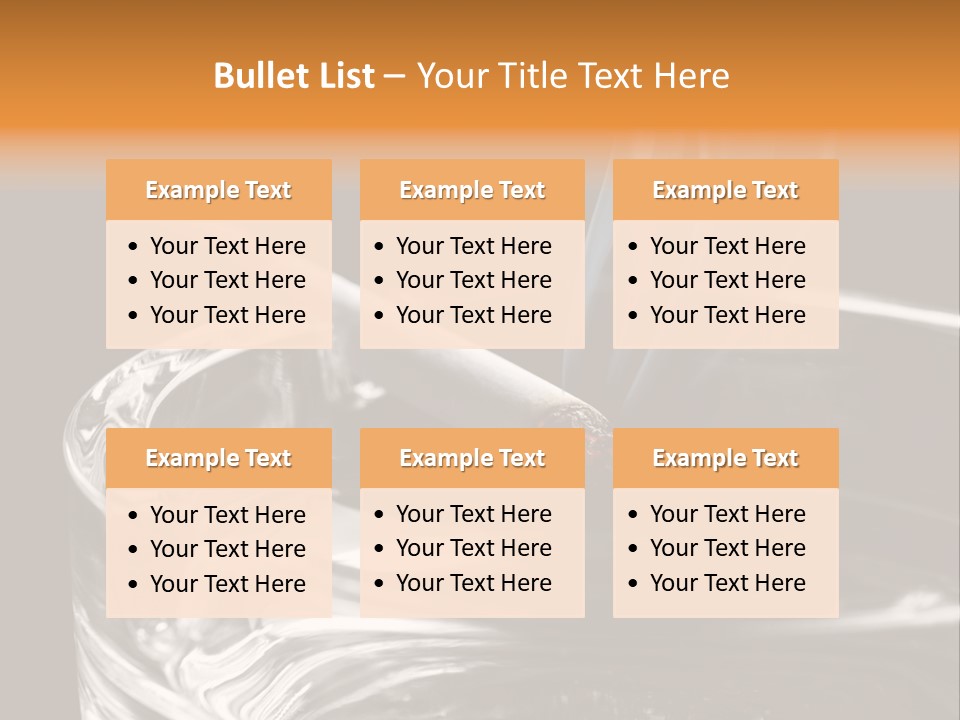 Objects Embers Burnt PowerPoint Template