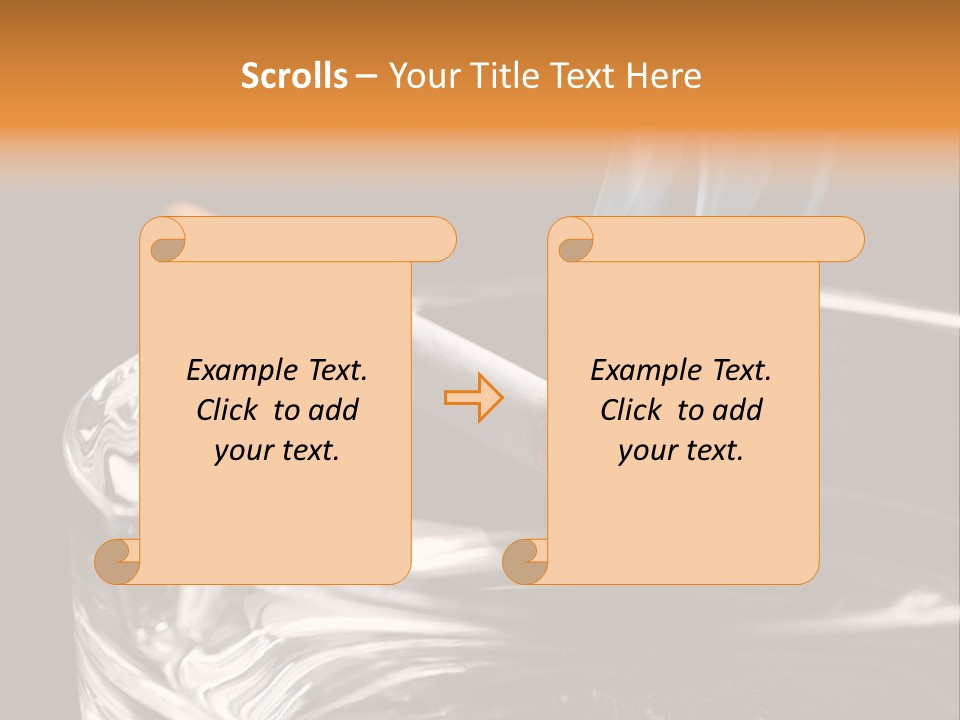 Objects Embers Burnt PowerPoint Template