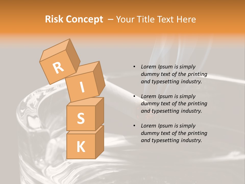 Objects Embers Burnt PowerPoint Template