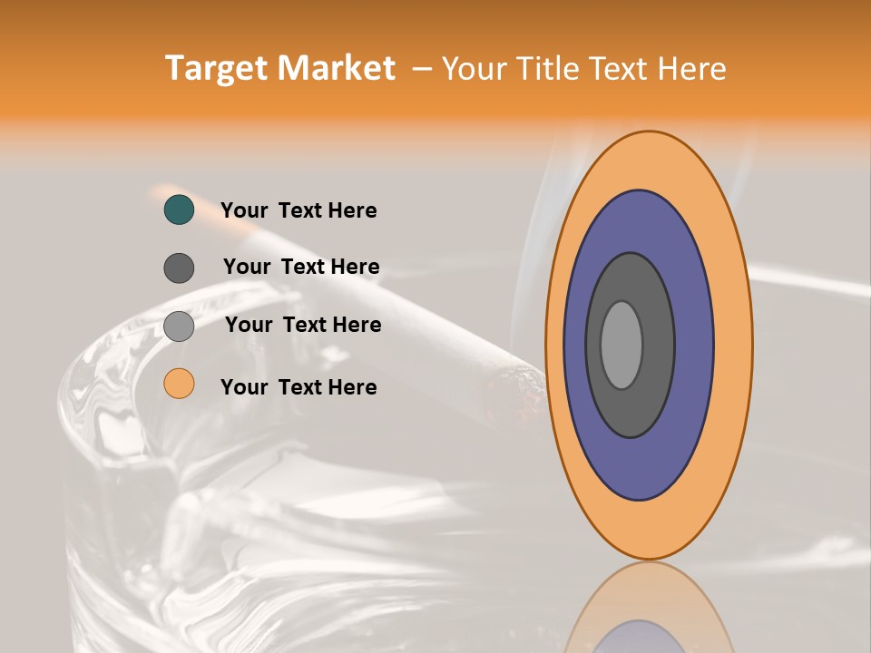 Objects Embers Burnt PowerPoint Template