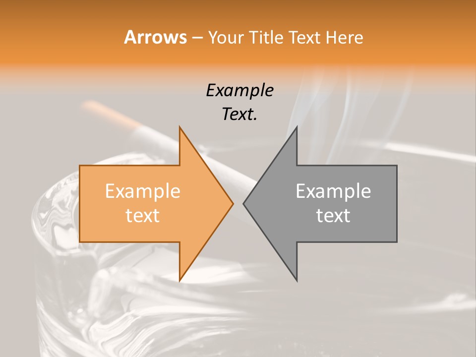 Objects Embers Burnt PowerPoint Template