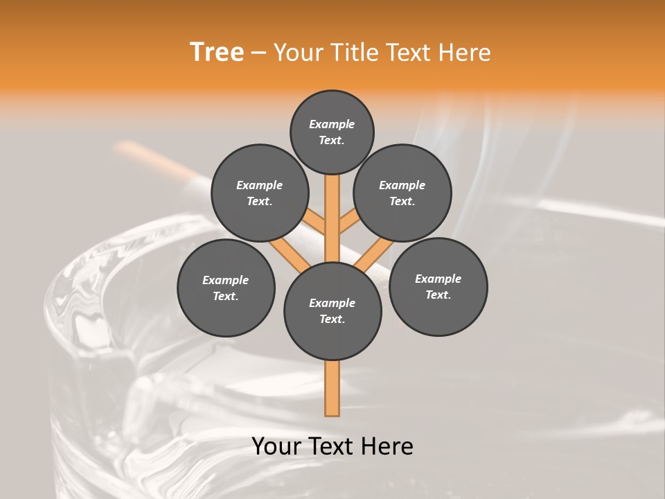 Objects Embers Burnt PowerPoint Template