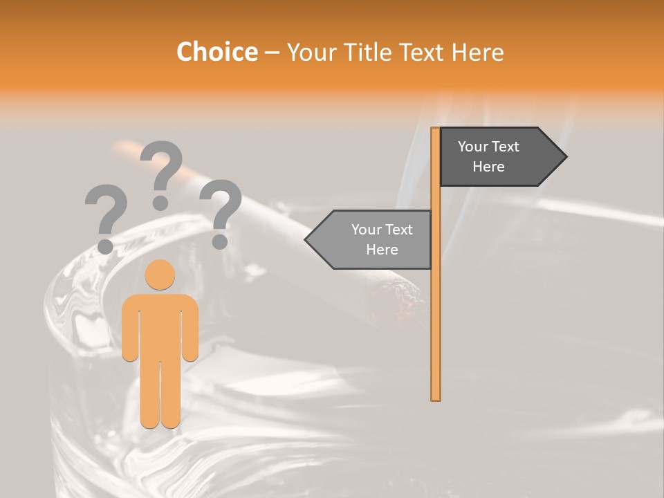 Objects Embers Burnt PowerPoint Template
