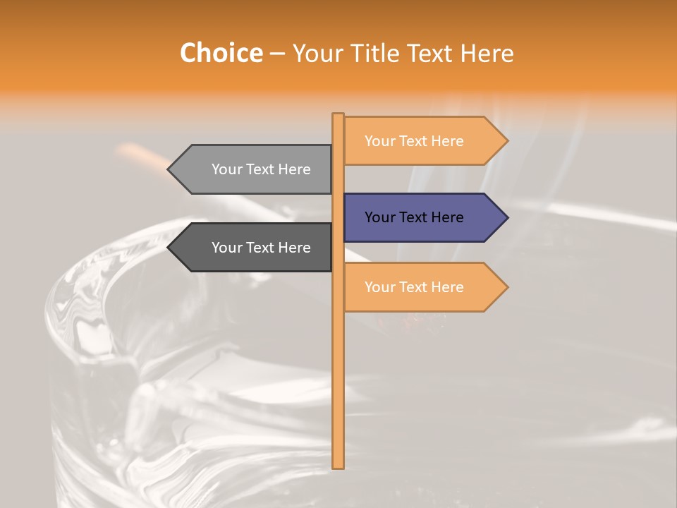 Objects Embers Burnt PowerPoint Template