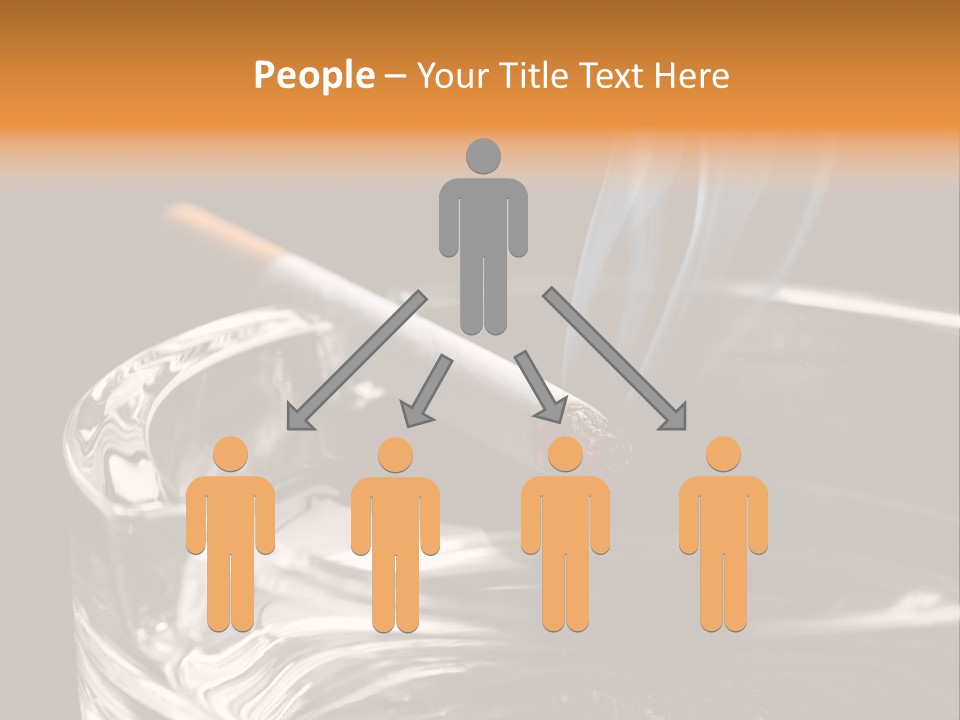 Objects Embers Burnt PowerPoint Template