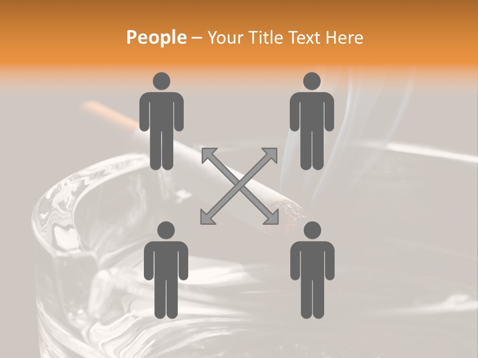 Objects Embers Burnt PowerPoint Template