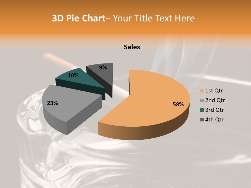 Objects Embers Burnt PowerPoint Template