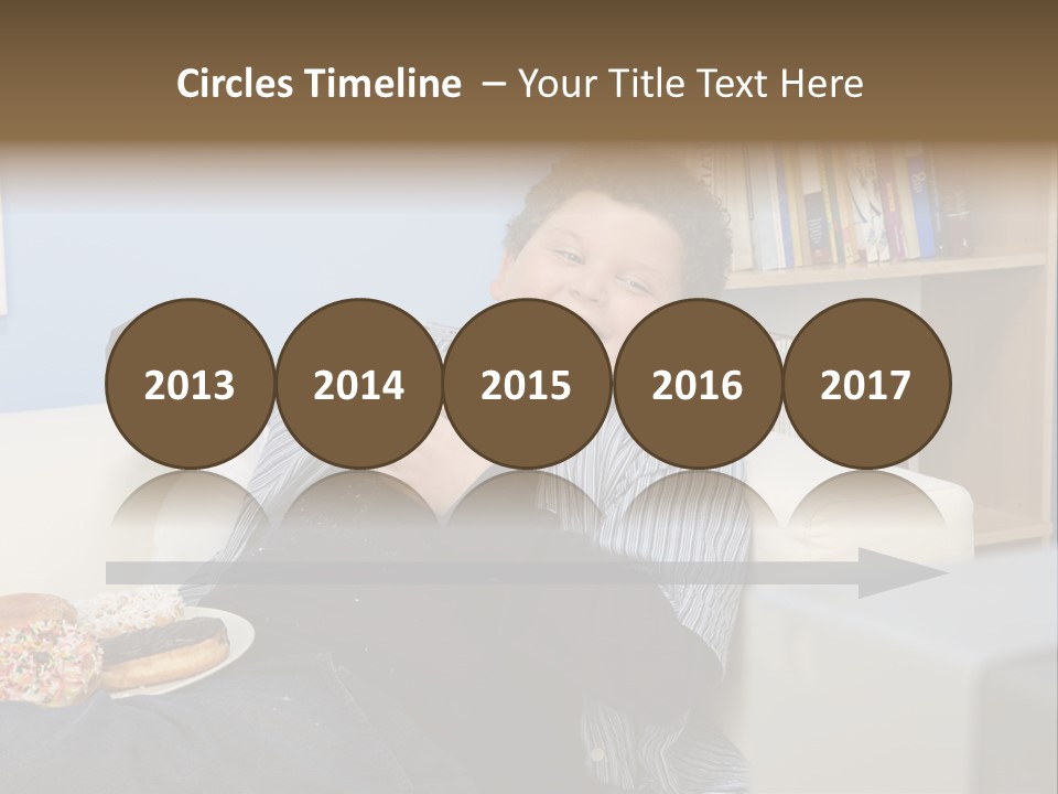 Hair Junk Food Plump PowerPoint Template