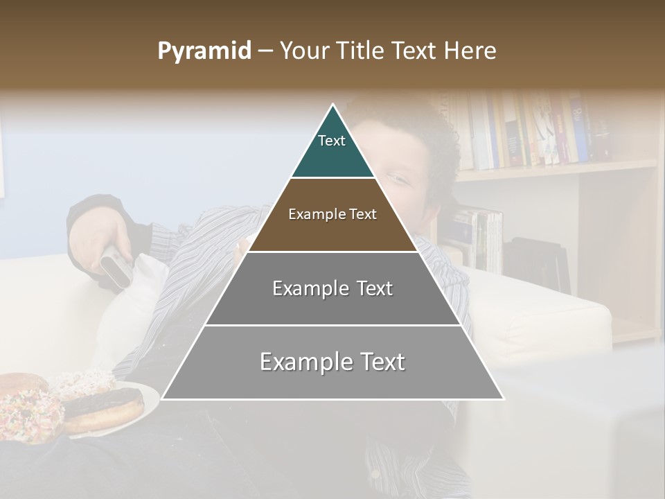 Hair Junk Food Plump PowerPoint Template