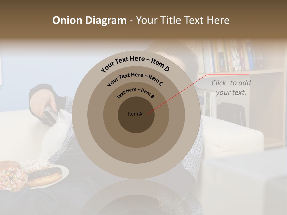 Hair Junk Food Plump PowerPoint Template