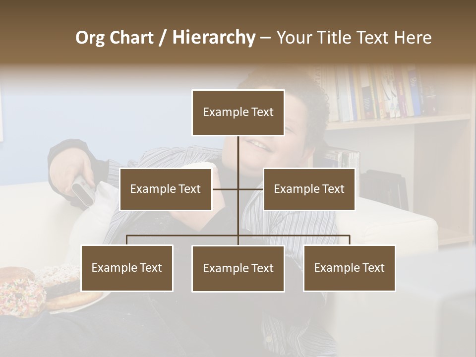 Hair Junk Food Plump PowerPoint Template