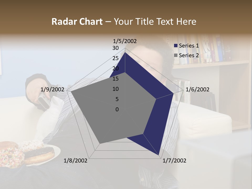 Hair Junk Food Plump PowerPoint Template