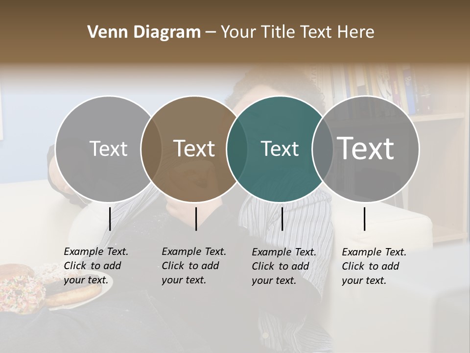 Hair Junk Food Plump PowerPoint Template