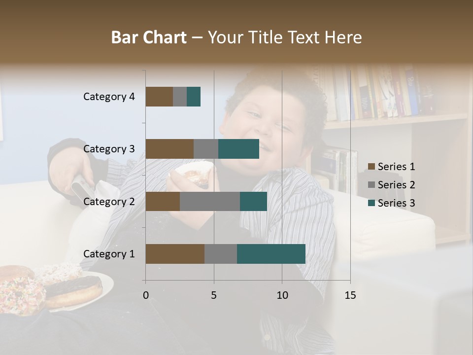 Hair Junk Food Plump PowerPoint Template