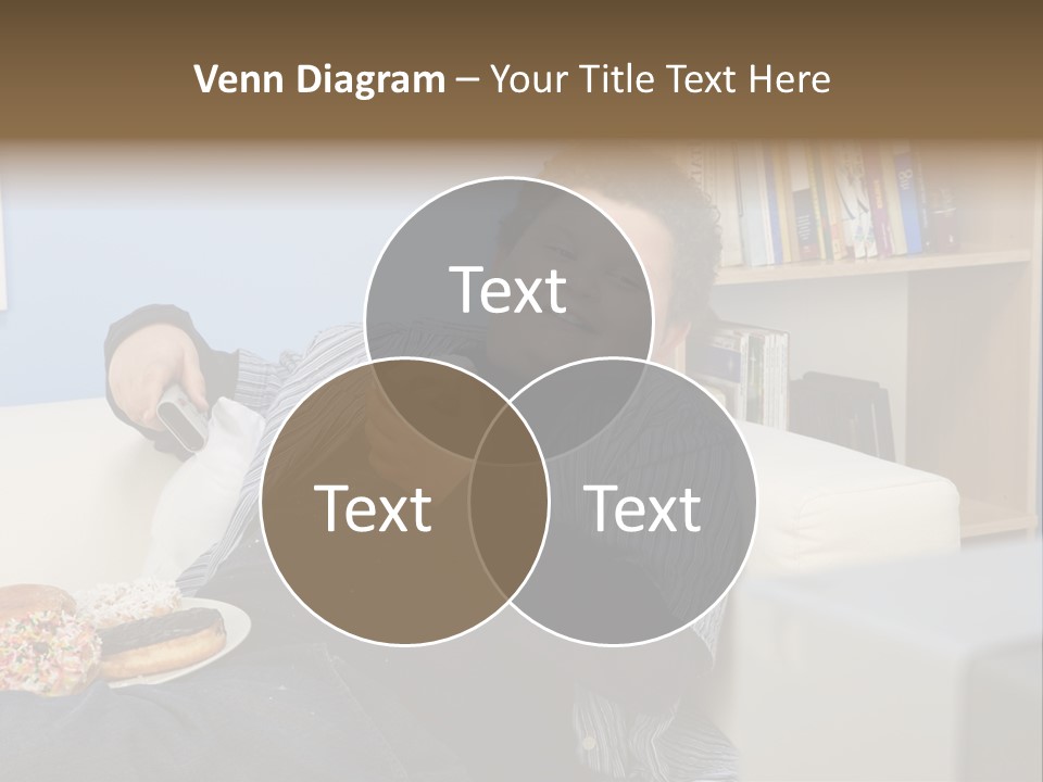 Hair Junk Food Plump PowerPoint Template