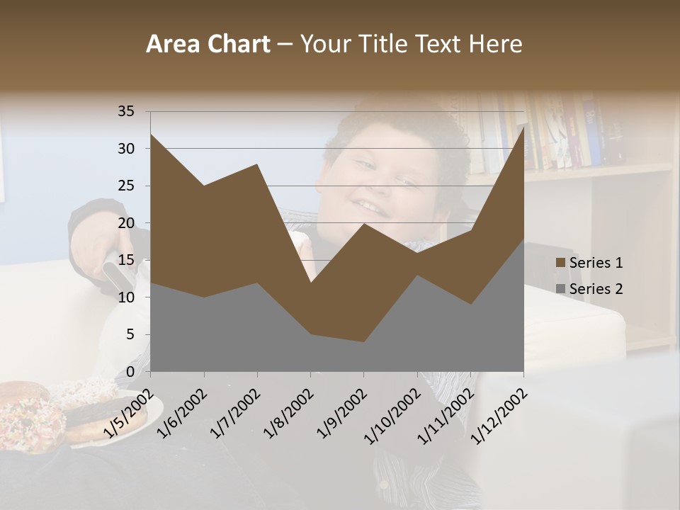 Hair Junk Food Plump PowerPoint Template