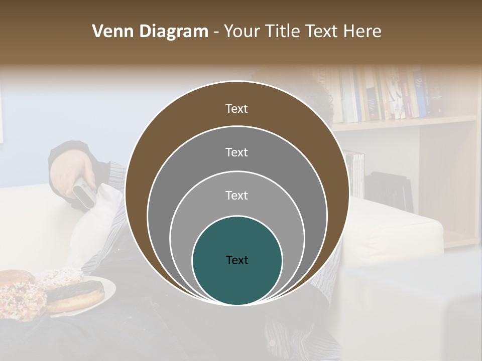 Hair Junk Food Plump PowerPoint Template