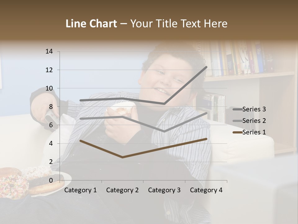 Hair Junk Food Plump PowerPoint Template