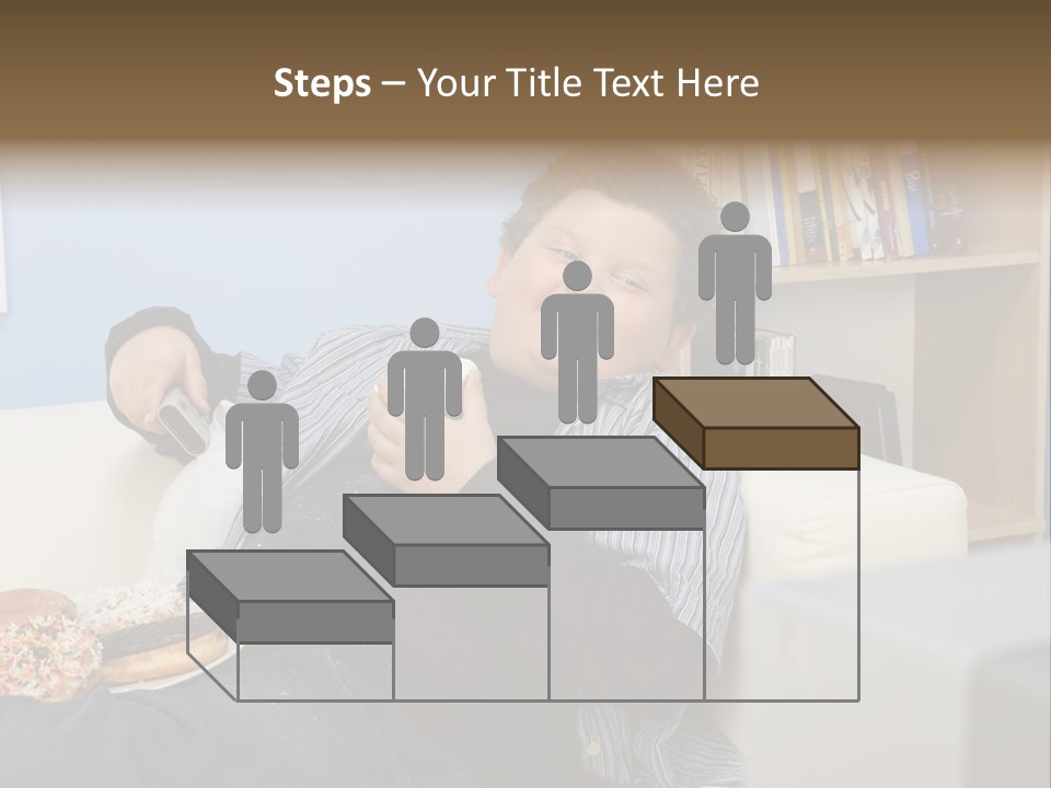 Hair Junk Food Plump PowerPoint Template