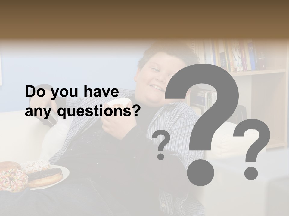 Hair Junk Food Plump PowerPoint Template