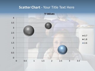 Sofa Obese Caucasian PowerPoint Template