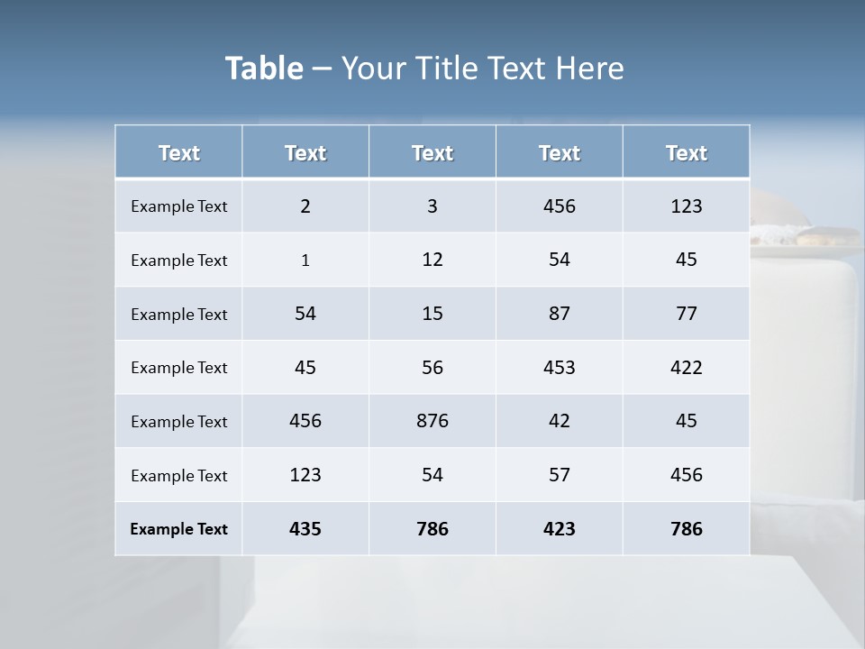 Sofa Obese Caucasian PowerPoint Template
