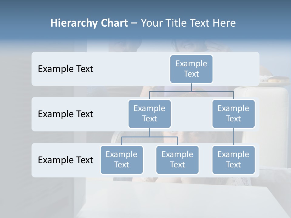 Sofa Obese Caucasian PowerPoint Template