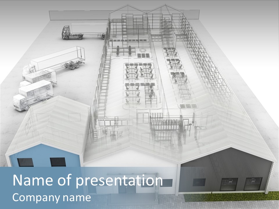 Manufacture Mail Production PowerPoint Template