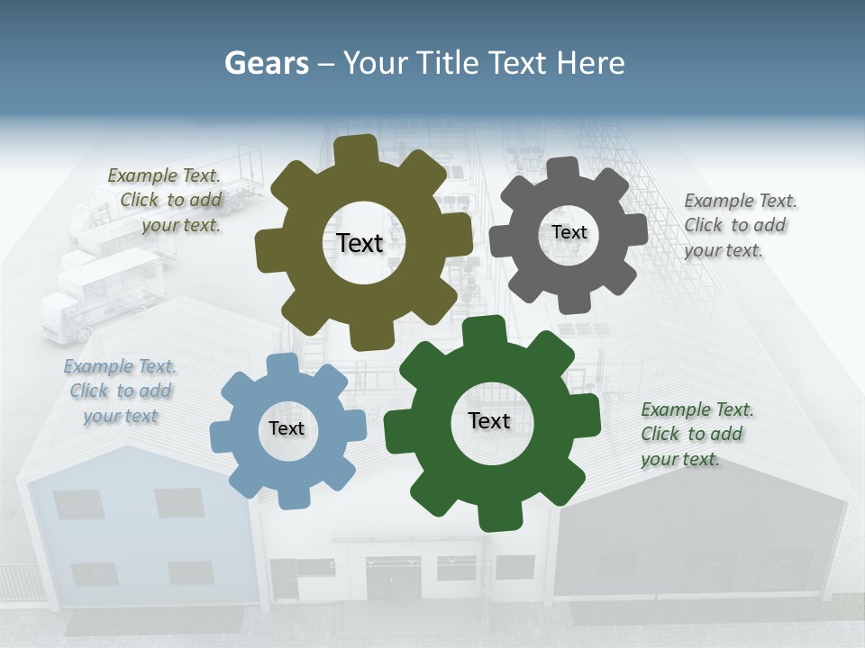 Manufacture Mail Production PowerPoint Template