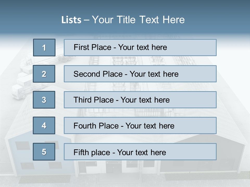 Manufacture Mail Production PowerPoint Template