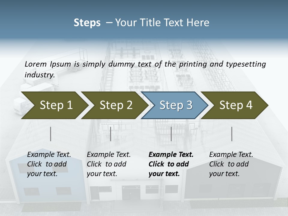 Manufacture Mail Production PowerPoint Template