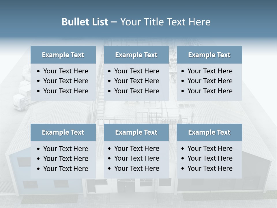 Manufacture Mail Production PowerPoint Template